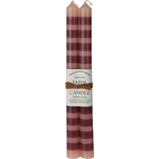 Ljus 2-pack Beiga/Bruna Rosa Gröna Blå 25 cm