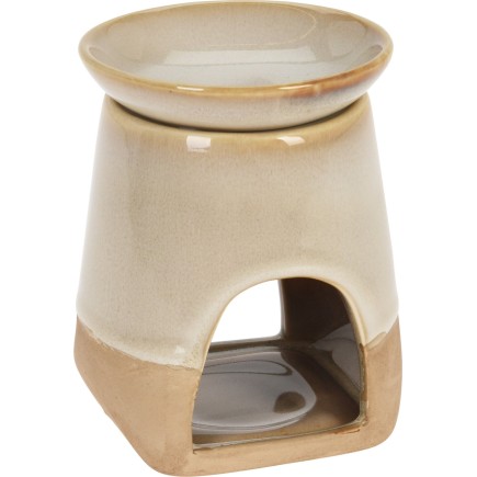 Aromalampa Brun Blå Beige Grön Keramik