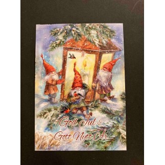 10-pack Vykort julkort  julvykort God Jul & Gott Nytt År