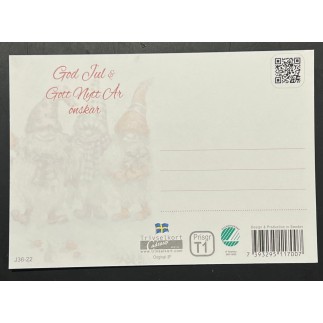 10-pack Vykort julkort  julvykort God Jul & Gott Nytt År