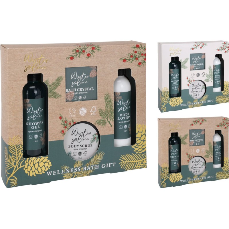 SPA Set Bad/Kropp Spiced Pumpkin Apple Cinnamon SPA Set Bad/Kropp Spiced Pumpkin Apple Cinnamon