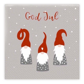 Servetter Julvätte 33x33 cm 20-pack