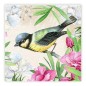 Servetter Talgoxe blomma 33x33cm 20-pack