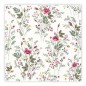 Servetter Blommor Rosa Servetter Blommor Rosa