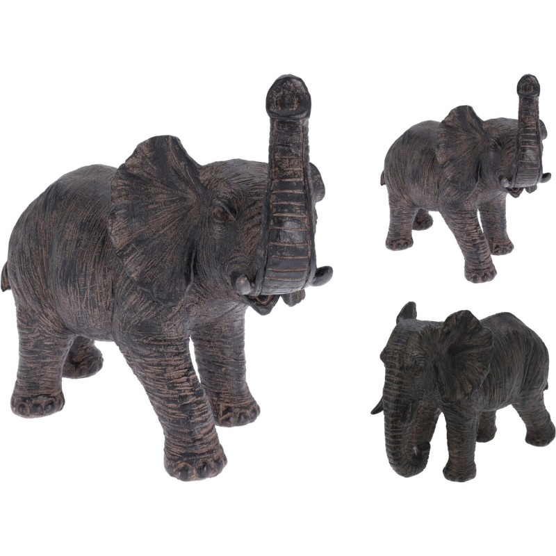 Elefant Brun 25 cm Snabel ner Elefant Brun 25 cm Snabel ner