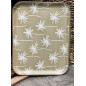 Bricka Palmer Beige/Vit Melamin Bricka Palmer Beige/Vit Melamin