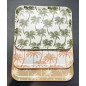 Bricka Palmer Beige/Vit Melamin Bricka Palmer Beige/Vit Melamin