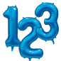 Ballong Siffra 9 Blå 86 cm Ballong Siffra 9 Blå 86 cm