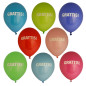 Ballong Grattis 8-pack Latex Mixade