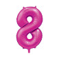 Ballong Siffra 8 Rosa 86 cm Ballong Siffra 8 Rosa 86 cm