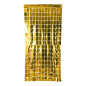 Draperi Guld Rutor 100x200 cm