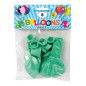 Ballong Grön Pärlgrön 8-pack Latex