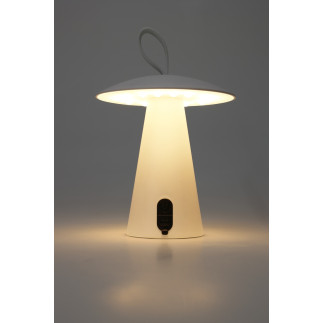 LED Lampa Uppladdningsbar Vit