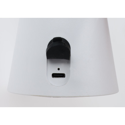 LED Lampa Uppladdningsbar Vit