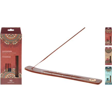 Rökelse med hållare Patchouli 90-pack