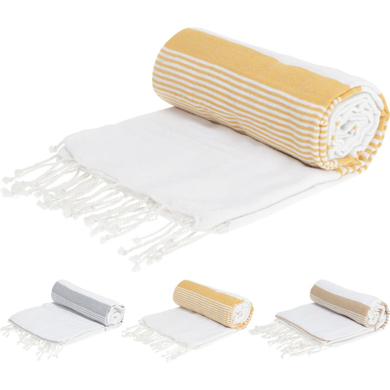 Hamam Handduk Badlakan Strandfilt 150x220 cm Grå Hamam Handduk Badlakan Strandfilt 150x220 cm Grå