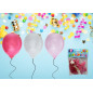 Ballong Metallic Rosa 8-pack Latex Ballong Metallic Rosa 8-pack Latex