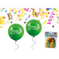 Ballong Happy Birthday 8-pack Latex Mixade Ballong Happy Birthday 8-pack Latex Mixade