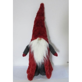 Tomte Textil Röd/Grå 64 cm