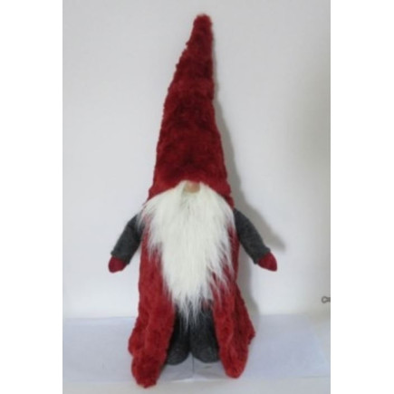 Tomte Textil Röd/Grå 64 cm