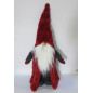 Tomte Textil Röd/Grå 64 cm Tomte Textil Röd/Grå 64 cm