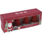 Ljus Värmeljus Gran Vit 4-pack Ljus Värmeljus Gran Vit 4-pack