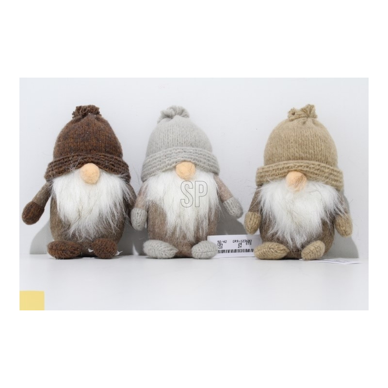 Tomte Textil Beige 16 cm