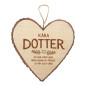 Hjärta Trä Dotter wooden heart Hjärta Trä Dotter wooden heart