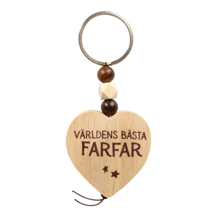 Nyckelring Världens Bästa Farfar