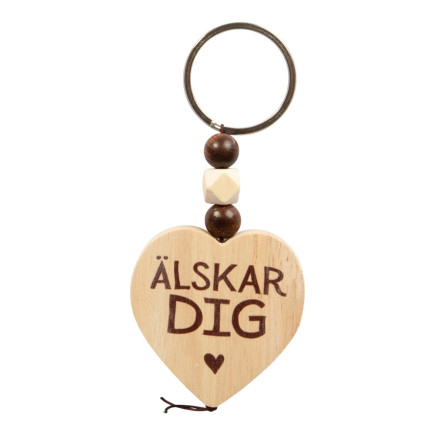 Nyckelring Älskar Dig