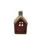 Lykta Hus Rött 11,5 cm Lykta Hus Rött 11,5 cm