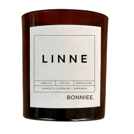 Bonniee Doftljus Linne 200 gram
