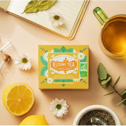 Kusmi Te Lemon Thyme Chamomille Tepåsar 20st
