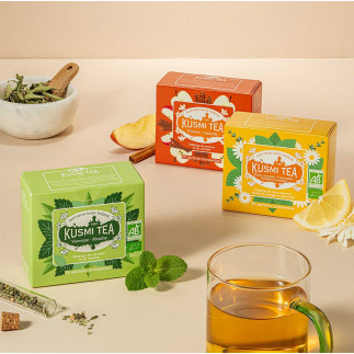 Kusmi Te Lemon Thyme Chamomille Tepåsar 20st