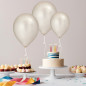 Ballong Vit Pearl Pärlemo 8-pack Latex Ballong Vit Pearl Pärlemo 8-pack Latex