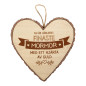 Hjärta Trä Mormor wooden heart Hjärta Trä Mormor wooden heart
