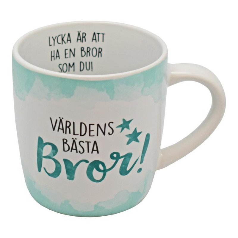 Mugg VÄRLDENS BÄSTA BROR Mugg VÄRLDENS BÄSTA BROR