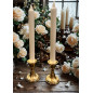 Ljusstake Metall Guld 8 cm Ljusstake Metall Guld 8 cm