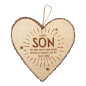 Hjärta Trä Son wooden heart Hjärta Trä Son wooden heart