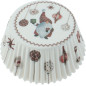Kakformar Jul Cupcake 100-pack Kakformar Jul Cupcake 100-pack