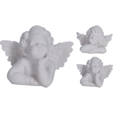 Ängel Flicka Vit/guld