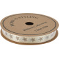 Band Textil Vitt Jul 8 meter
