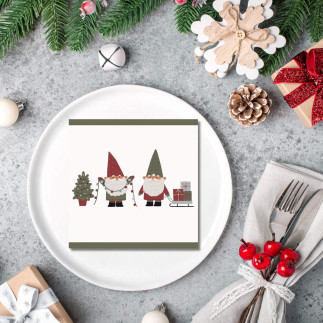 Servetter Modern Jul 20-pack