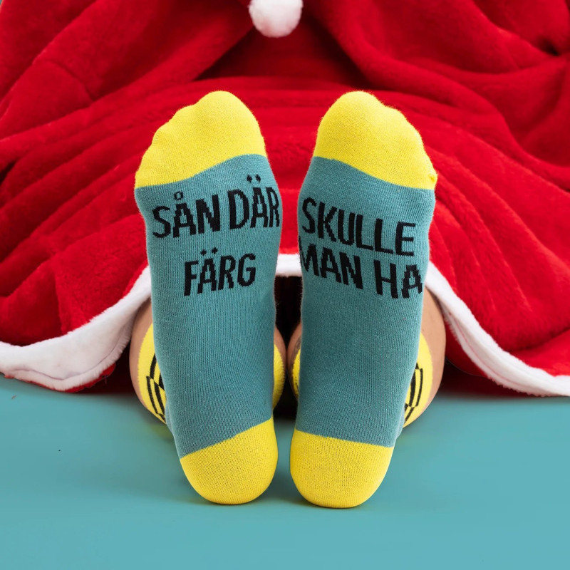 Strumpor Sån där färg skulle man ha stl 41-46 Strumpor Sån där färg skulle man ha stl 41-46