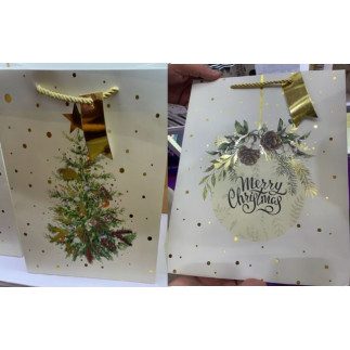 Presentpåse Jul 32x26 cm