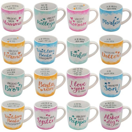 Mugg VÄRLDENS BÄSTA MORFAR