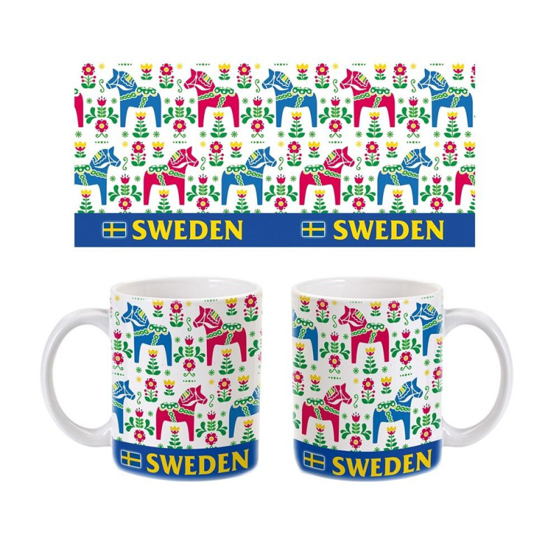 Mugg Dalahäst Sweden Mugg Dalahäst Sweden