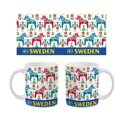 Mugg Dalahäst Sweden