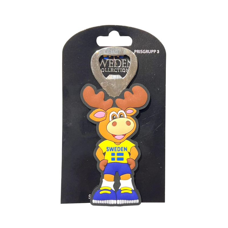 Magnet Kapsylöppnare Älg Magnet Kapsylöppnare Älg