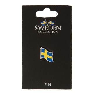 Pin Brosch Souvenir Sverige Flagga